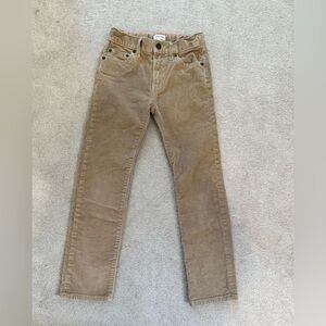 Crewcuts Tan Corduroy Pants